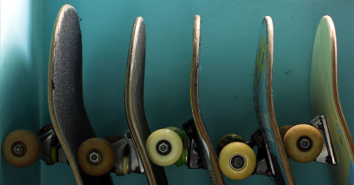 Skateboards. Skateboards.
