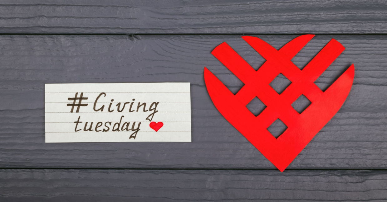 Giving Tuesday llogo. Giving Tuesday llogo.