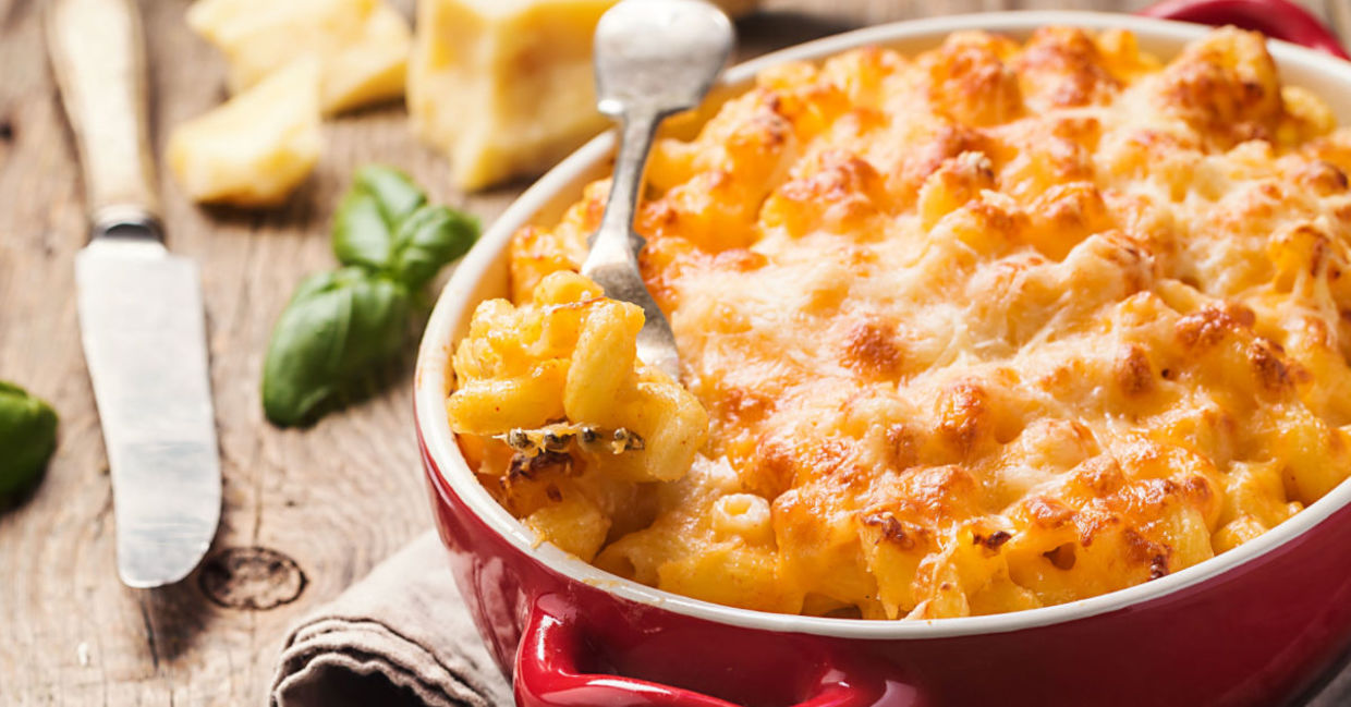 Creamy mac and cheese is the best comfort food. Creamy mac and cheese is the best comfort food.