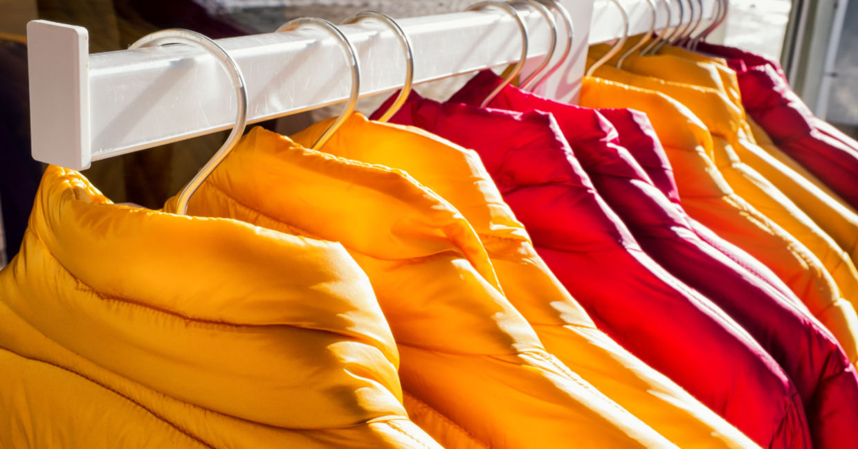 Winter coats. Winter coats.