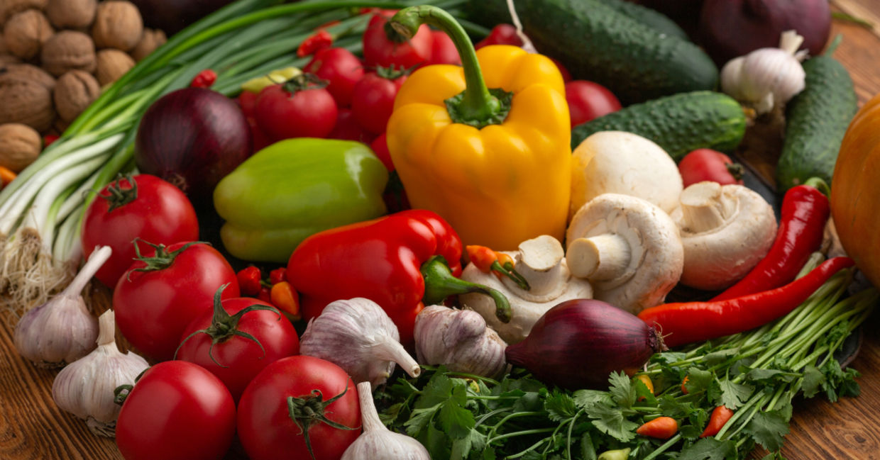 Vegetables. Vegetables.