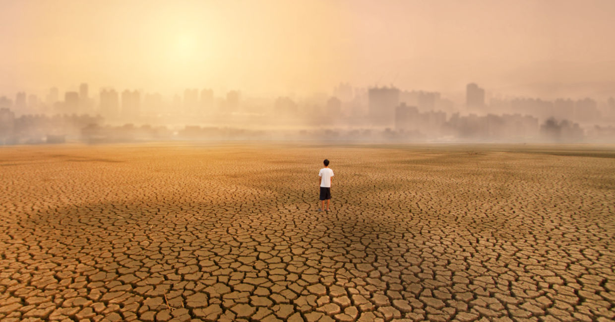 Dry land. Dry land.