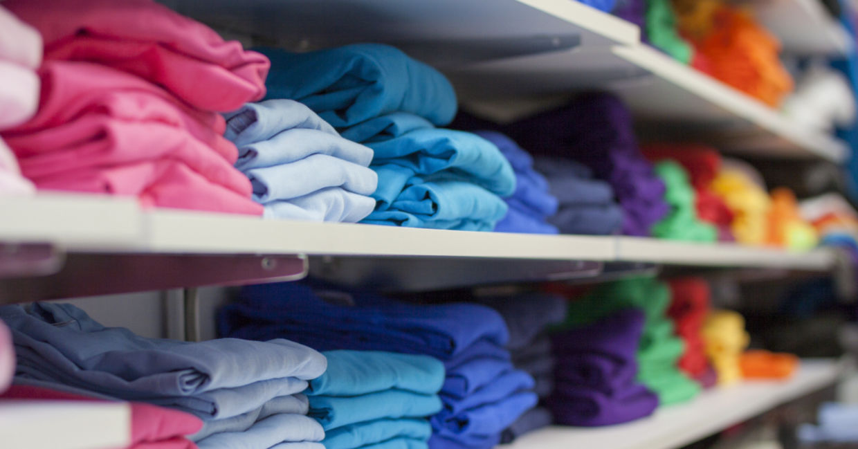 Colorful t-shirts. Colorful t-shirts.