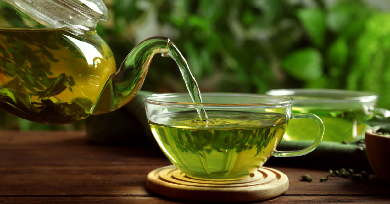 Green tea can help reduce your cortisol levels. Green tea can help reduce your cortisol levels.
