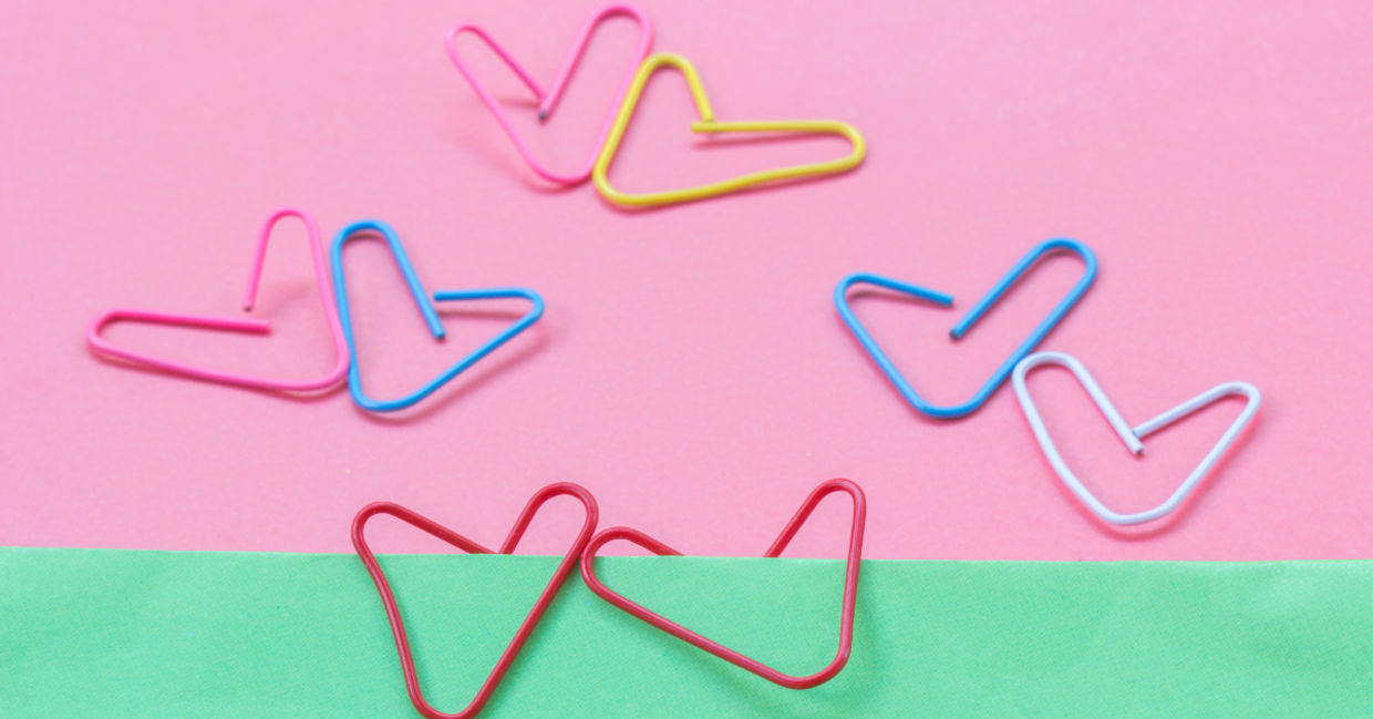 Paper clips. Paper clips.
