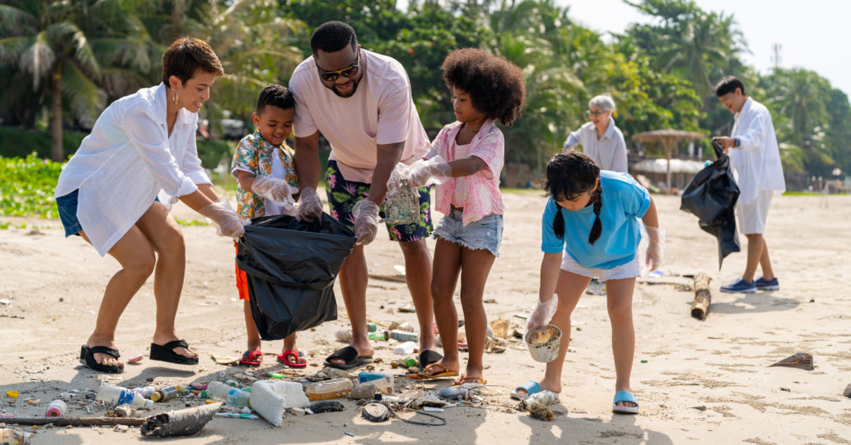 Volunteering on vacation. Volunteering on vacation.