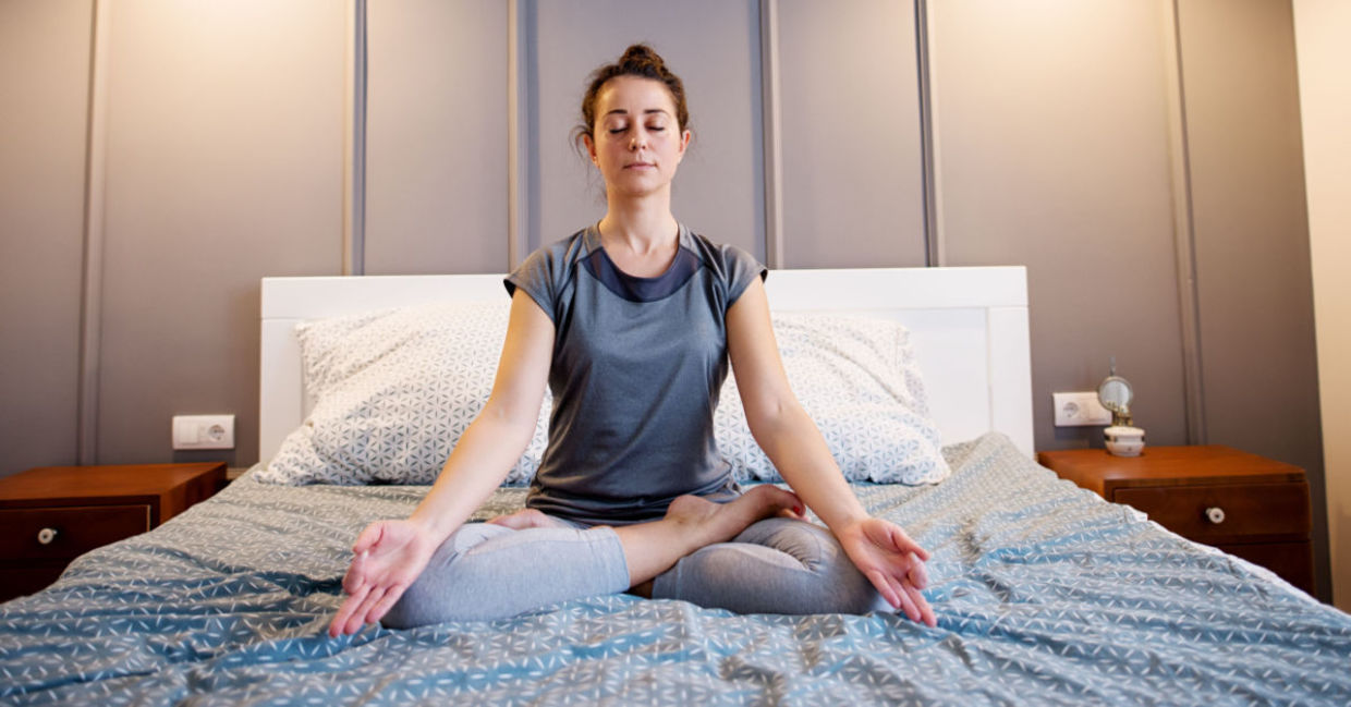 Begin your day with yoga. Begin your day with yoga.