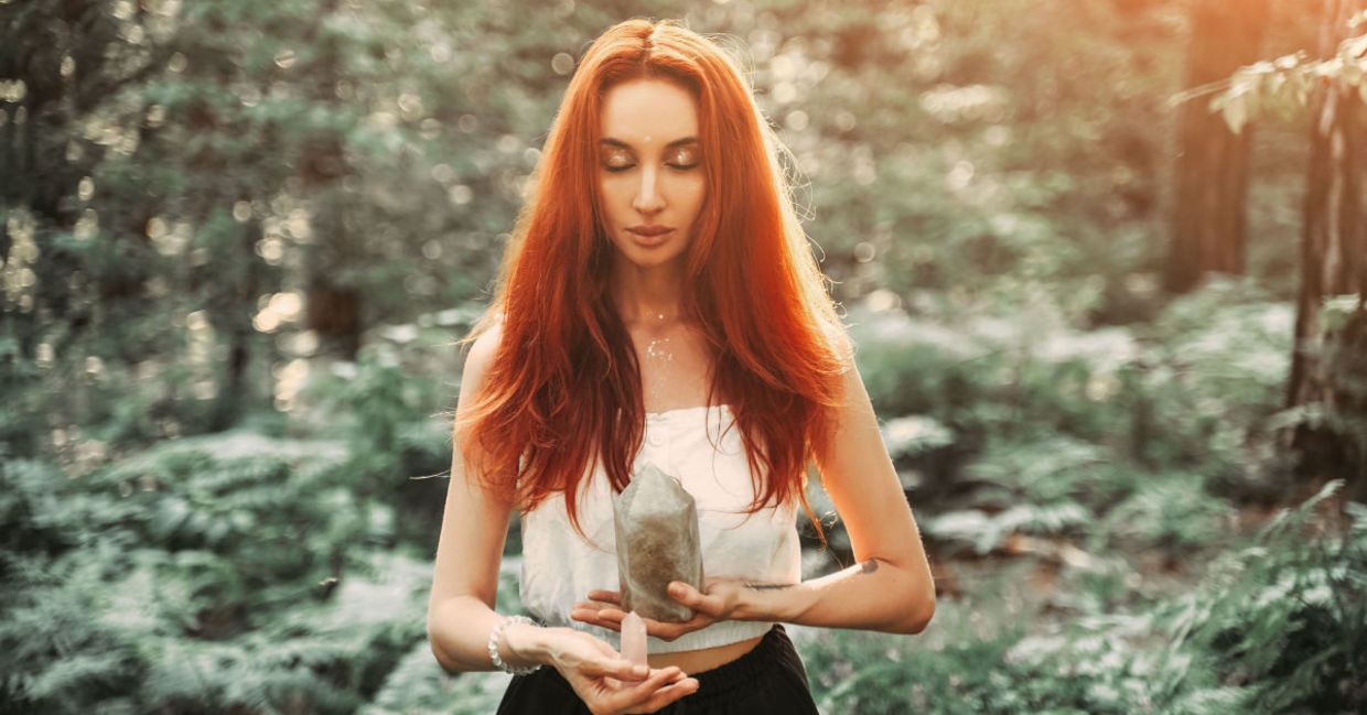 Crystals can be powerful meditation tools. Crystals can be powerful meditation tools.