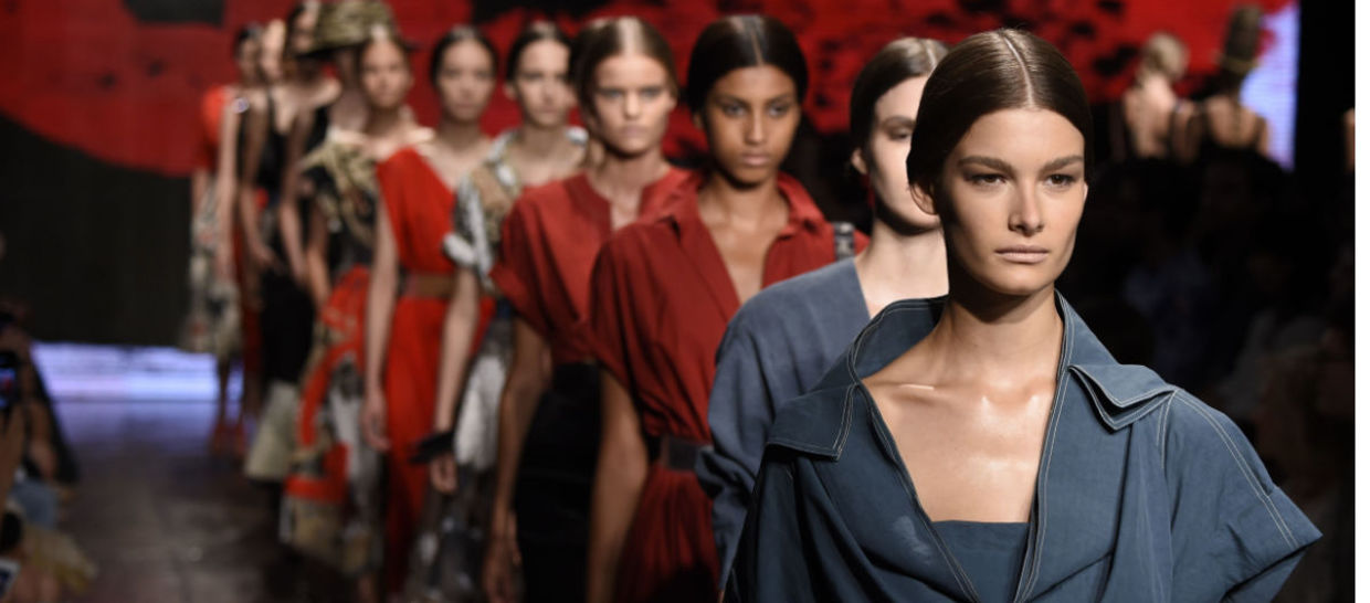 Fashion week in New York City. Fashion week in New York City.