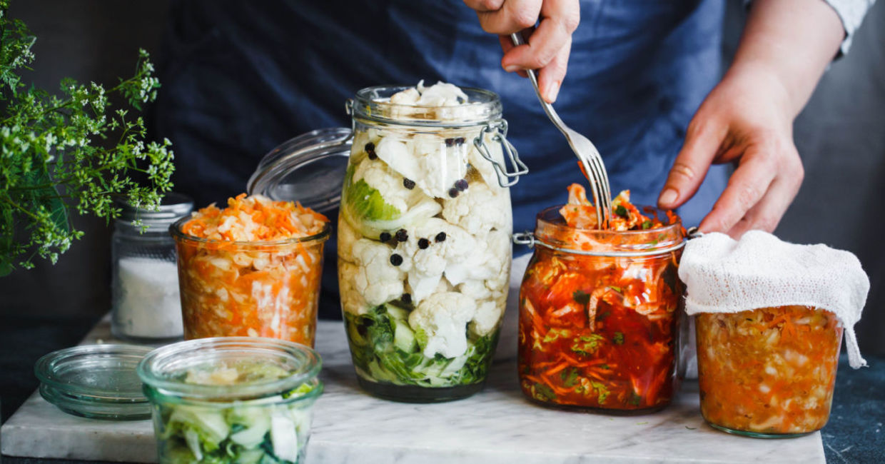 Fermented food can boost your serotonin levels. Fermented food can boost your serotonin levels.