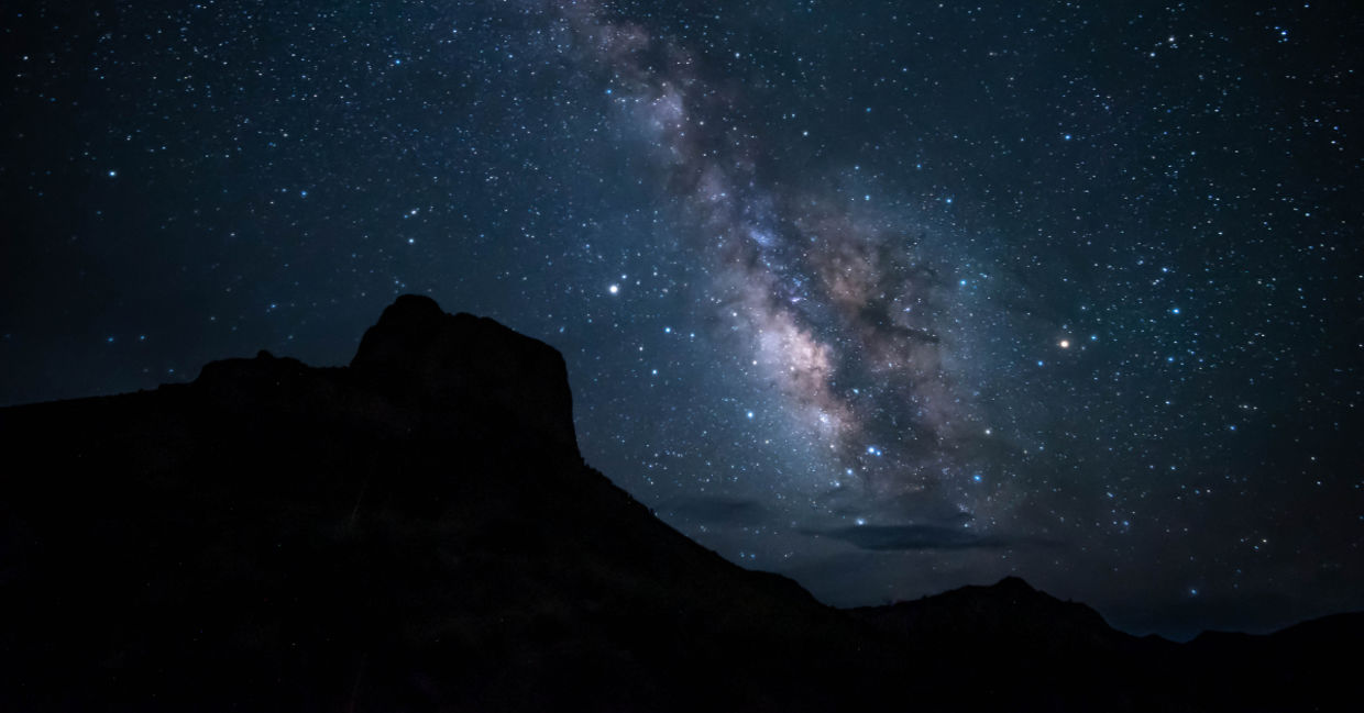 The night sky at Big Bend National Park. The night sky at Big Bend National Park.