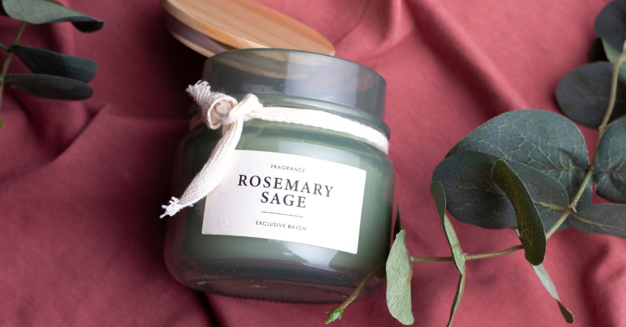 Use a rosemary candle to be revitalized. Use a rosemary candle to be revitalized.