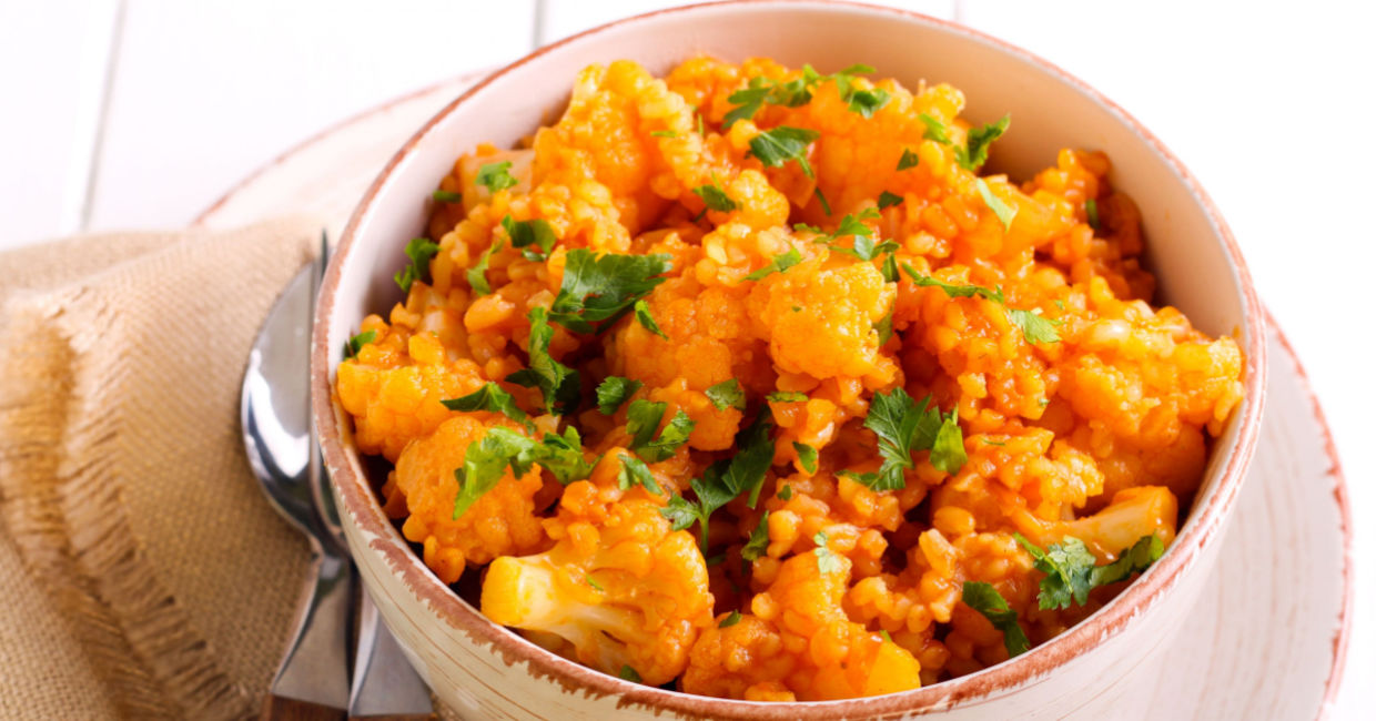 Cauliflower bowls are bursting with nutrition. Cauliflower bowls are bursting with nutrition.