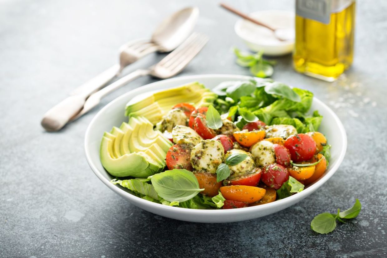 Enjoy a healthy salad for lunch. Enjoy a healthy salad for lunch.