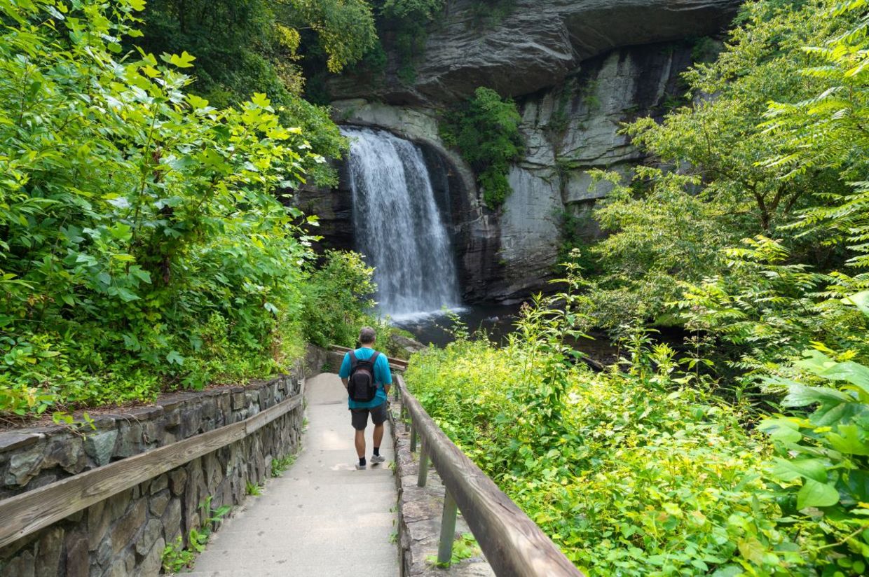 Hiking the Appalachian Trail before Hurricane Helene. Hiking the Appalachian Trail before Hurricane Helene.