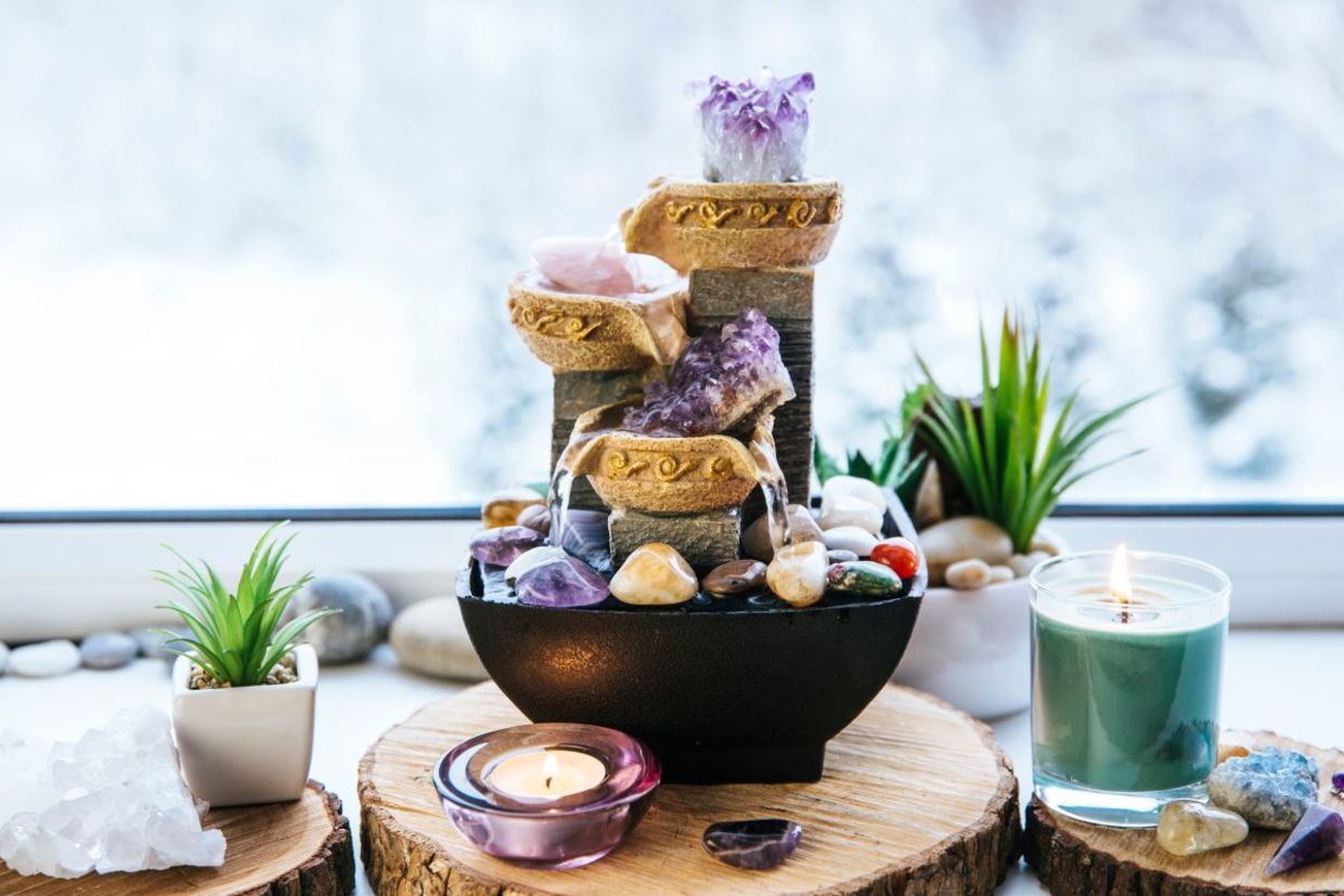 Indoor fountains add the water element to your home. Indoor fountains add the water element to your home.