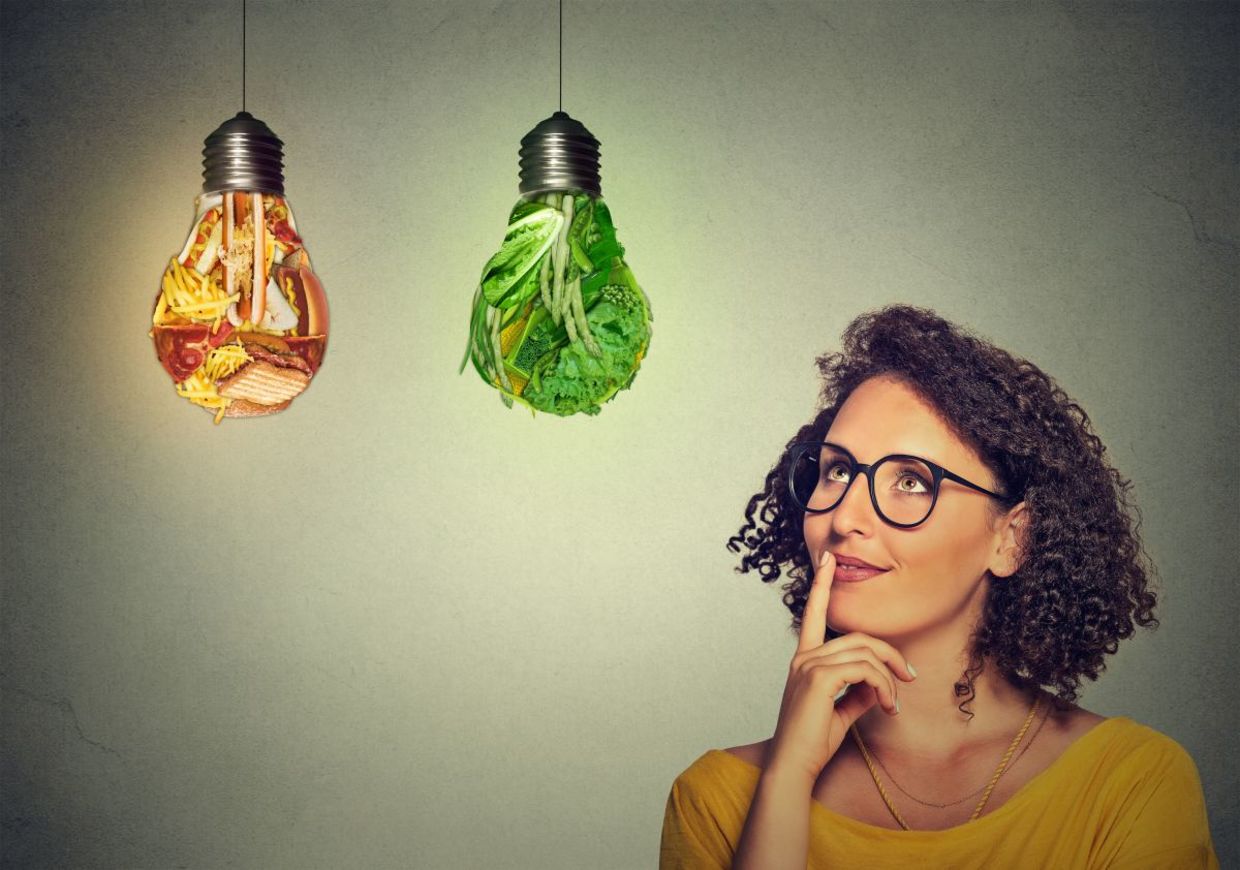 Making healthy food choices. Making healthy food choices.
