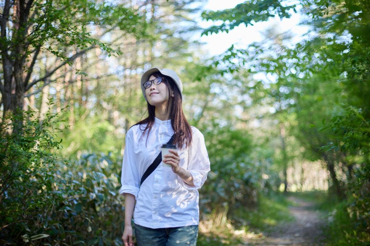 Forest bathing connects you to your soul. Forest bathing connects you to your soul.