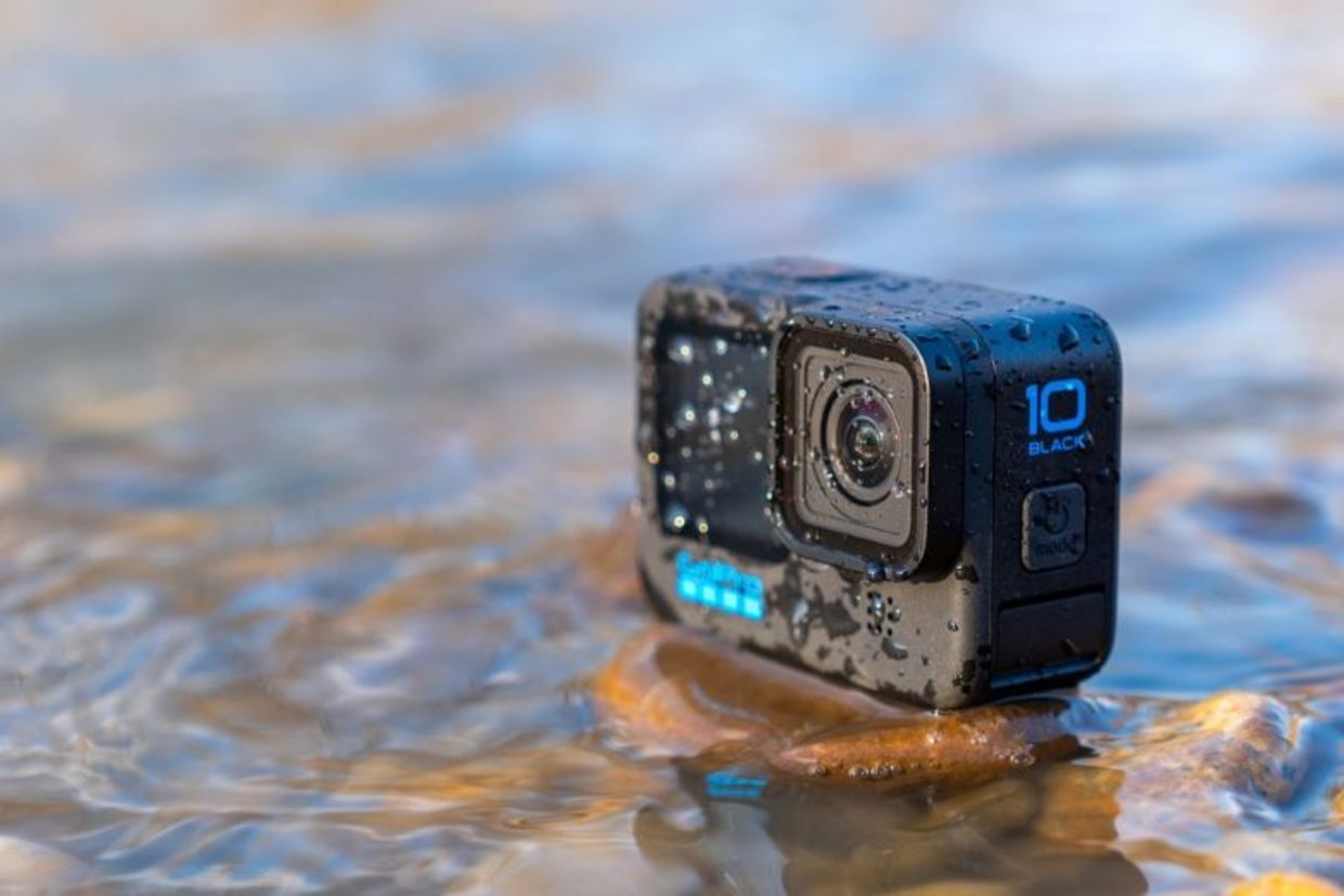 GoPro camera used to aid conservation work. GoPro camera used to aid conservation work.