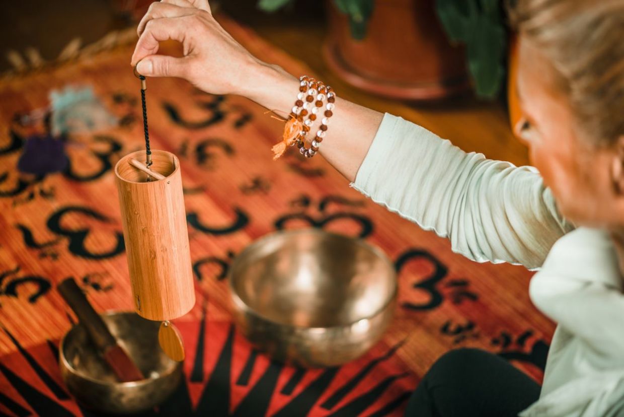 Restore yourself in calming sound baths. Restore yourself in calming sound baths.