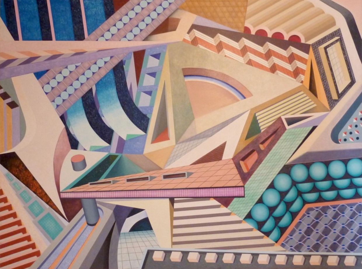 Artwork by the late artist Henry Cohen. Artwork by the late artist Henry Cohen.
